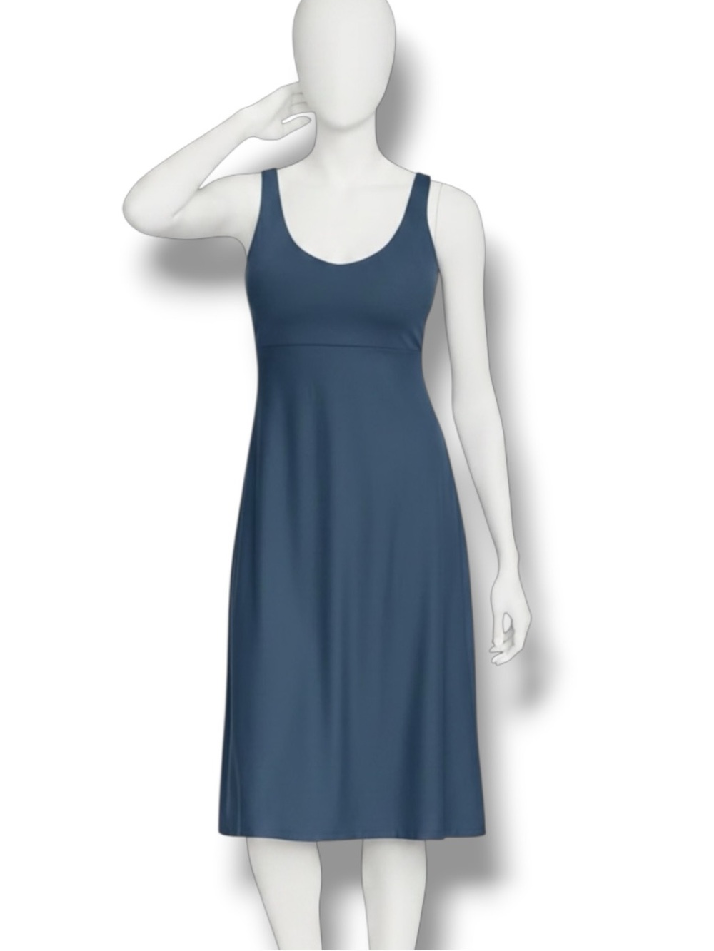 NWT EDDIE BAUER Women's Aster V-Neck Midi Dress - Dusk - Medium